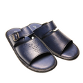 FL-205 Blue Leather Chappal