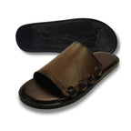 Fl-205 Pure Cow leather & Noise less Walking With Rubber Sole